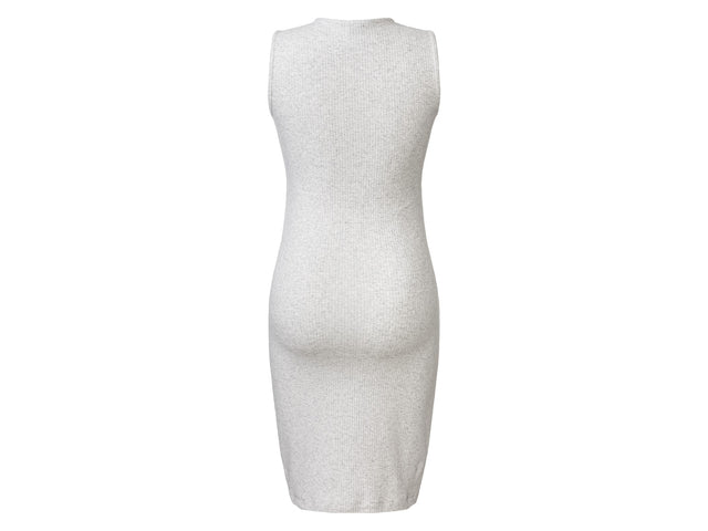 Robe de grossesse côtelée femme