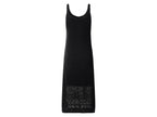 Robe en crochet mi-longue femme