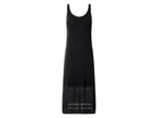 Robe en crochet mi-longue femme
