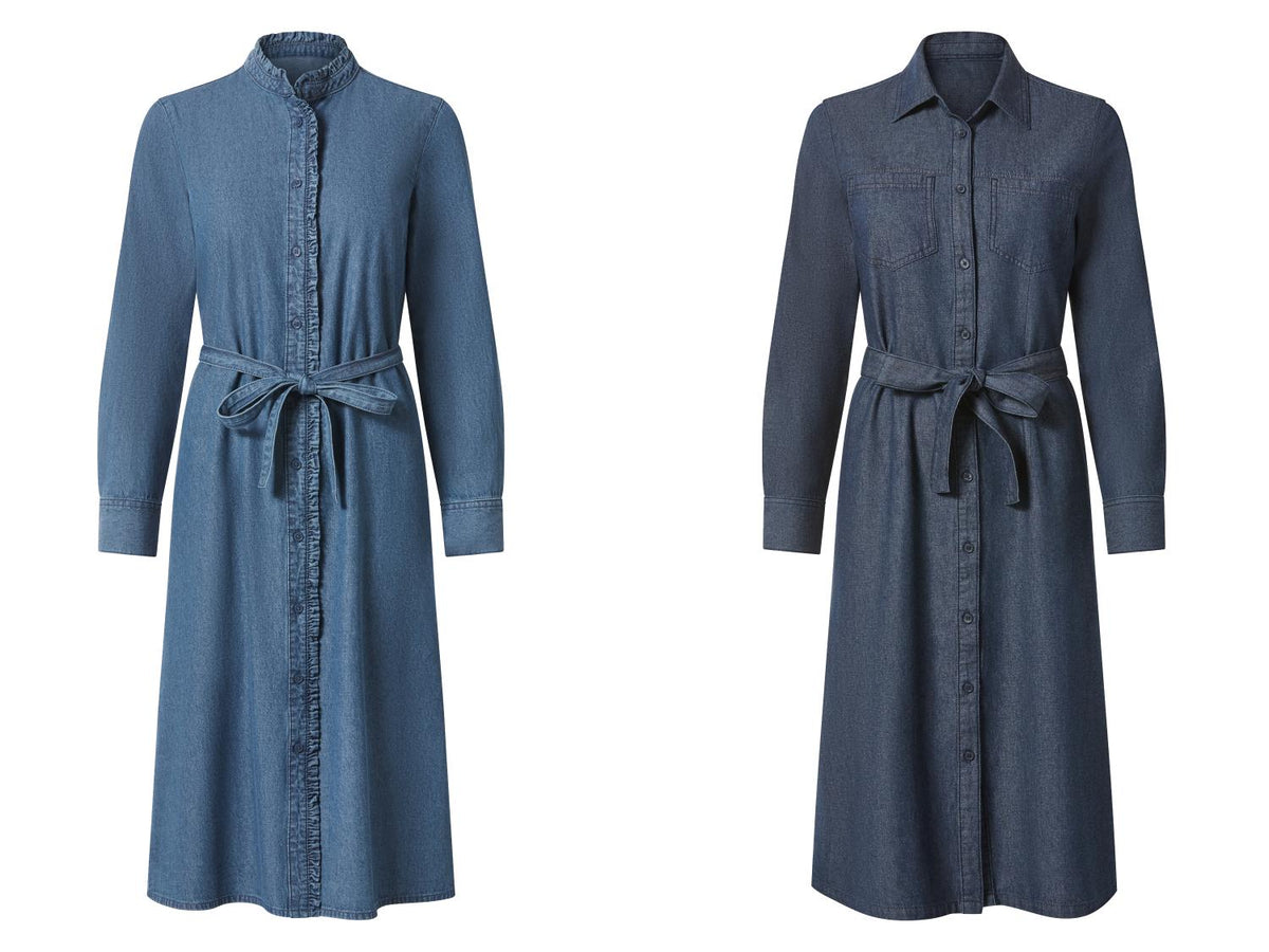 Robe en jean pour femme