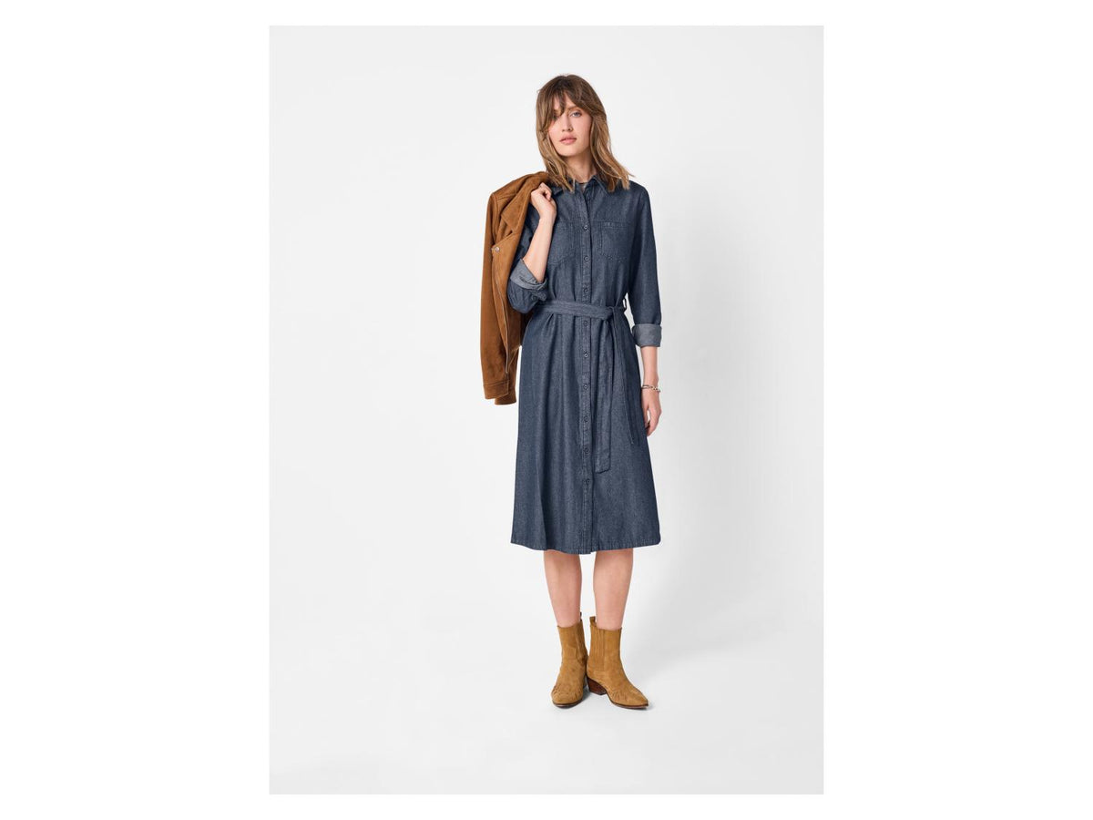 Robe en jean pour femme