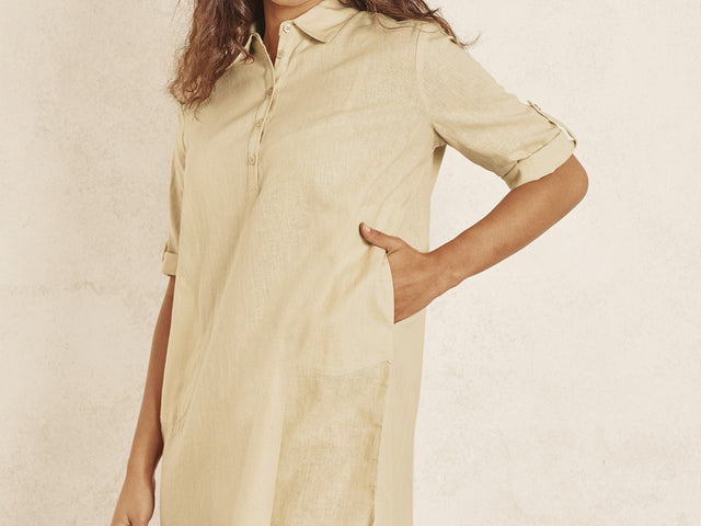 Robe en lin femme