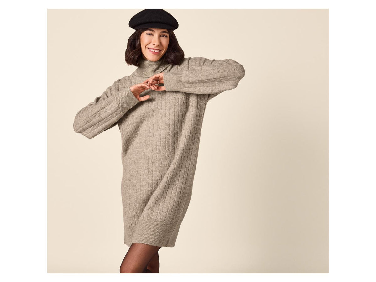 Robe en maille femme