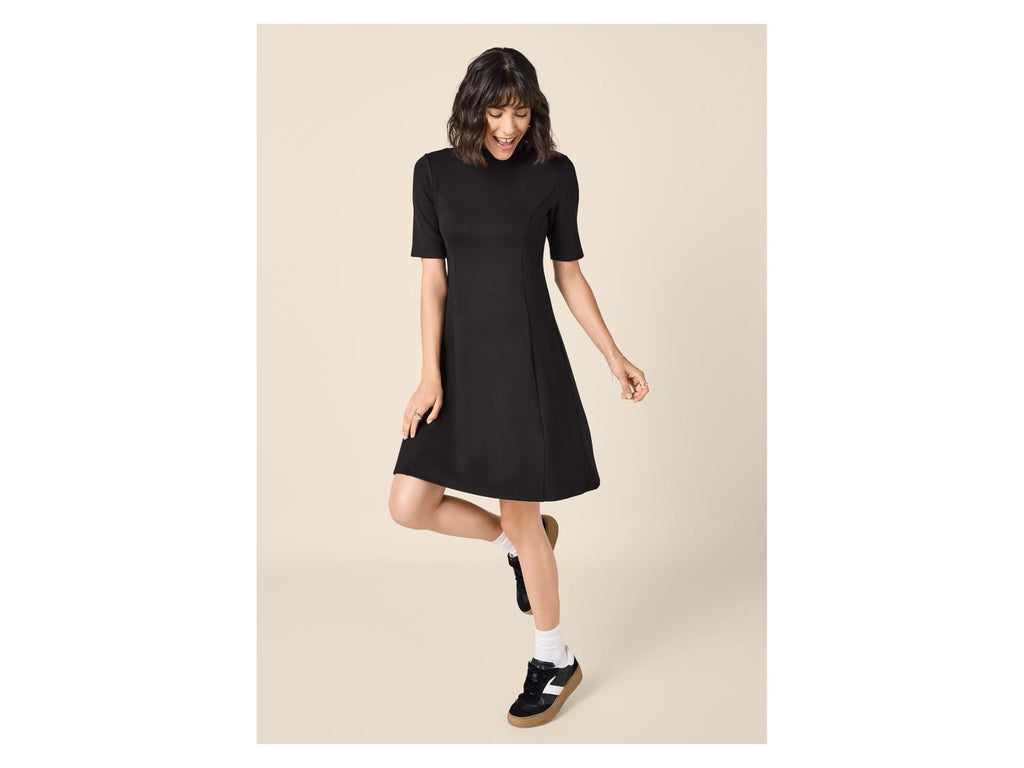 Robe évasée en maille femme