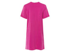 Robe femme, à manches retroussées