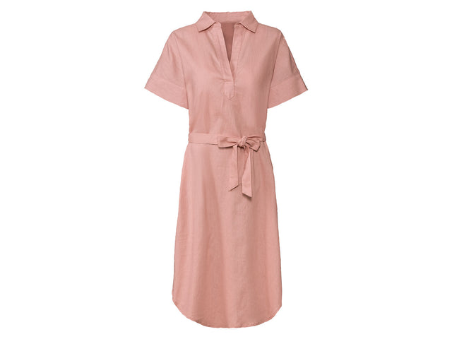 Robe longue en lin femme
