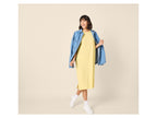Robe mi-longue femme