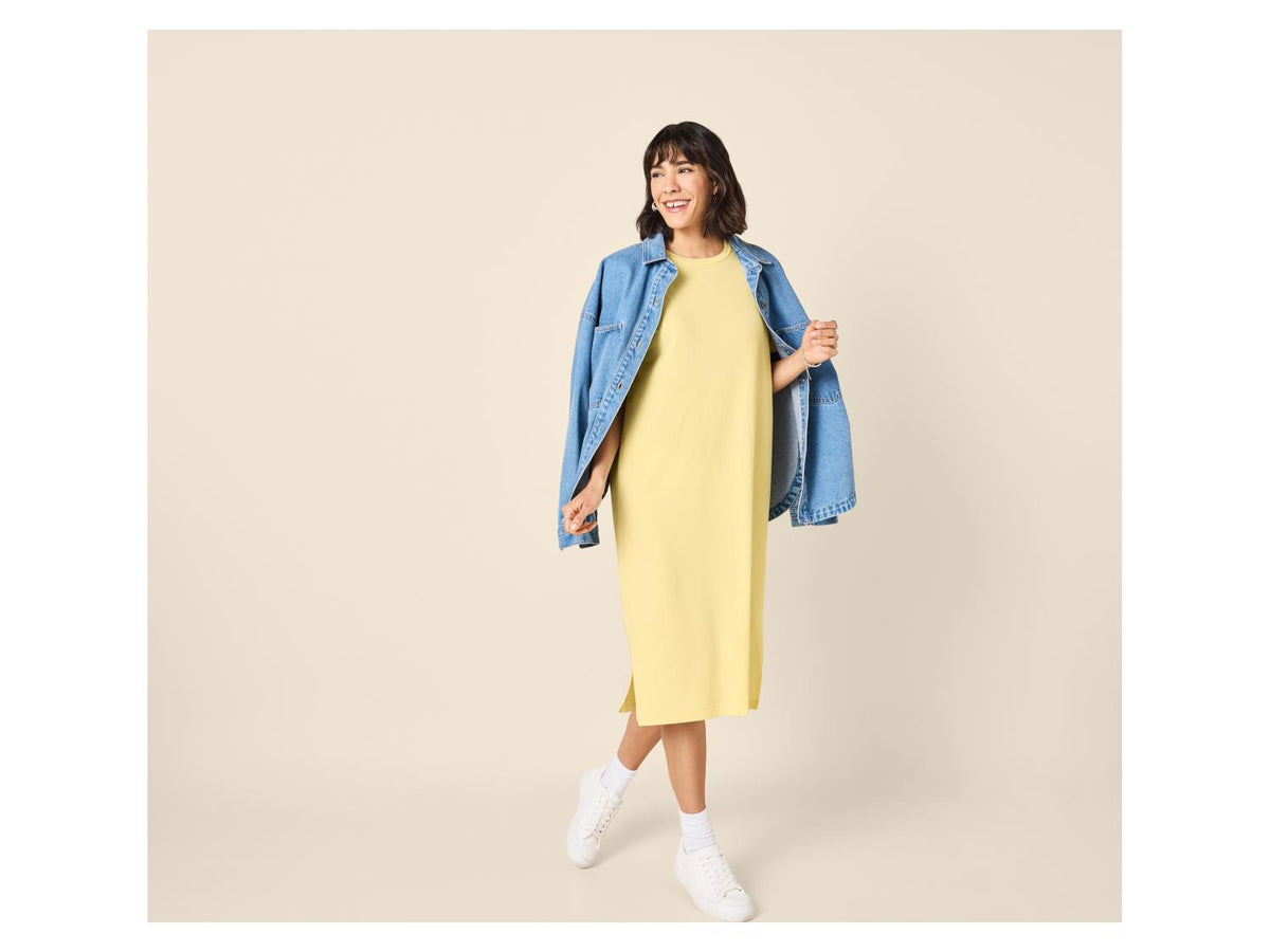 Robe mi-longue femme