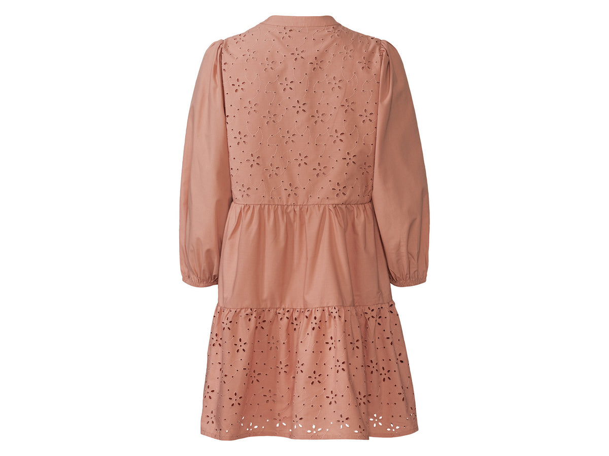 Robe mini à broderies femme