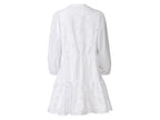 Robe mini à broderies femme