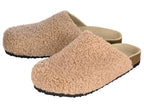 Sabots en peluche pour femme