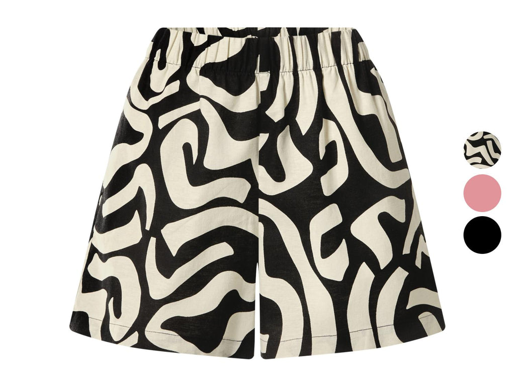 Shorts en lin pour femmes