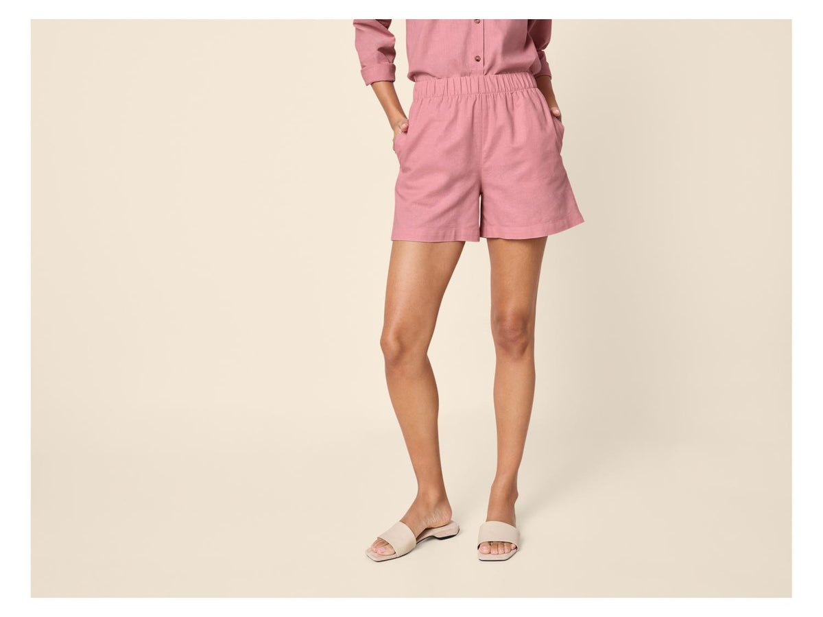 Shorts en lin pour femmes