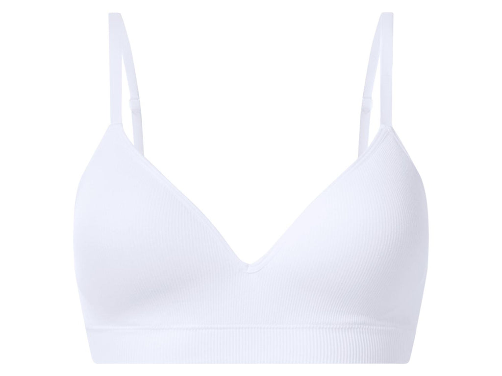 Soutien-gorge côtelé sans armatures femme