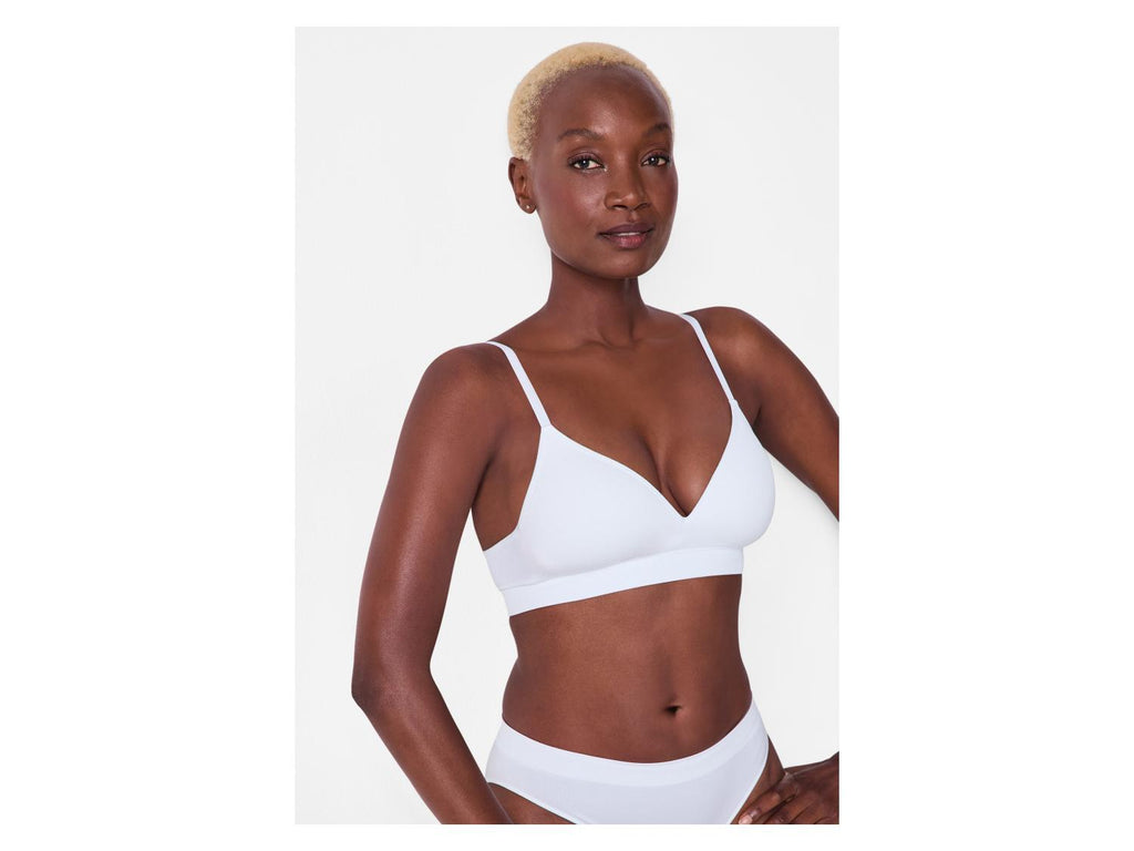 Soutien-gorge côtelé sans armatures femme