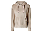 Sweat à capuche en velours femme