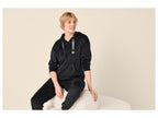 Sweat à capuche en velours femme