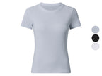 T-shirt côtelé pour femme