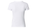 T-shirt côtelé pour femme