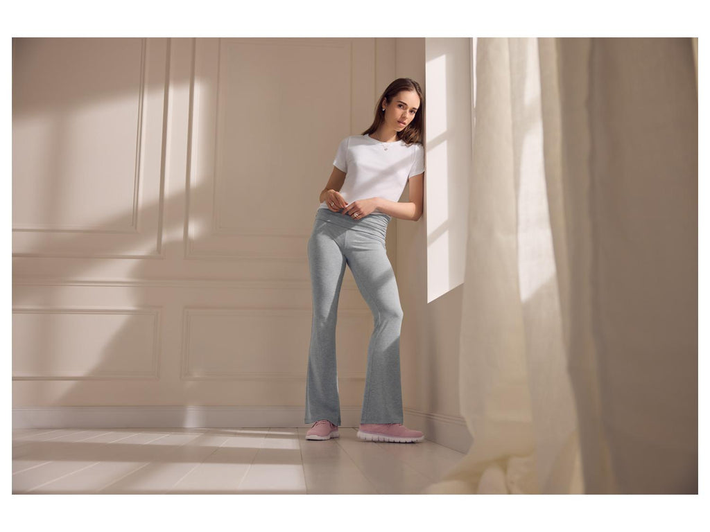 T-shirt côtelé pour femme