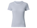 T-shirt côtelé pour femme