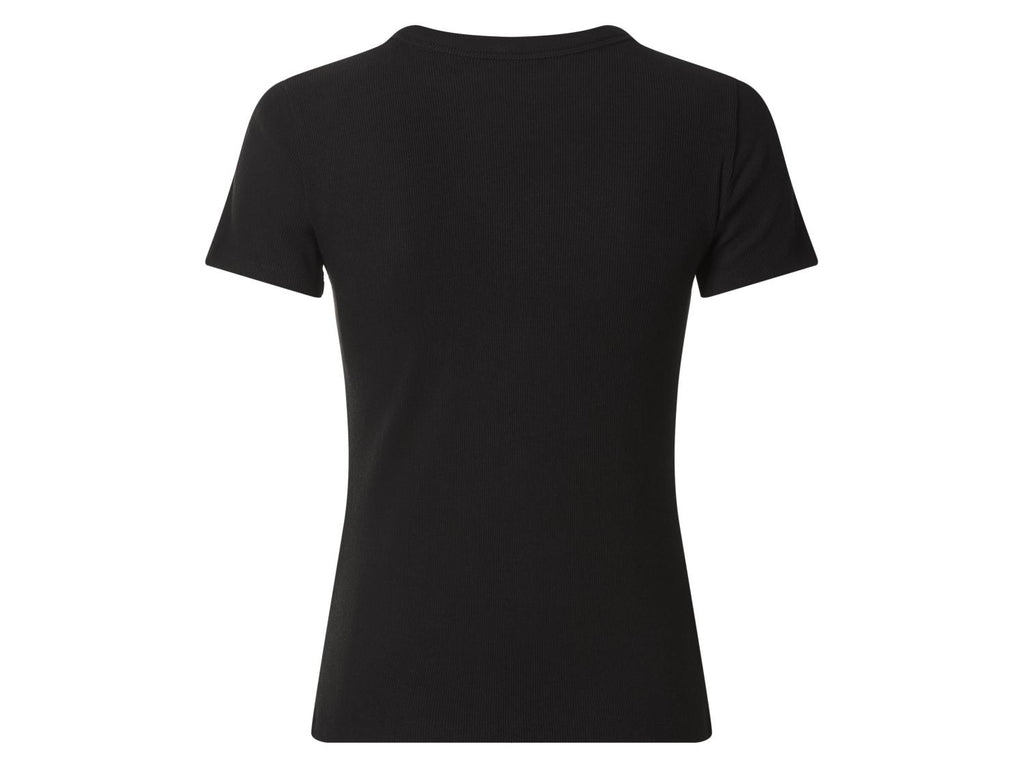 T-shirt côtelé pour femme