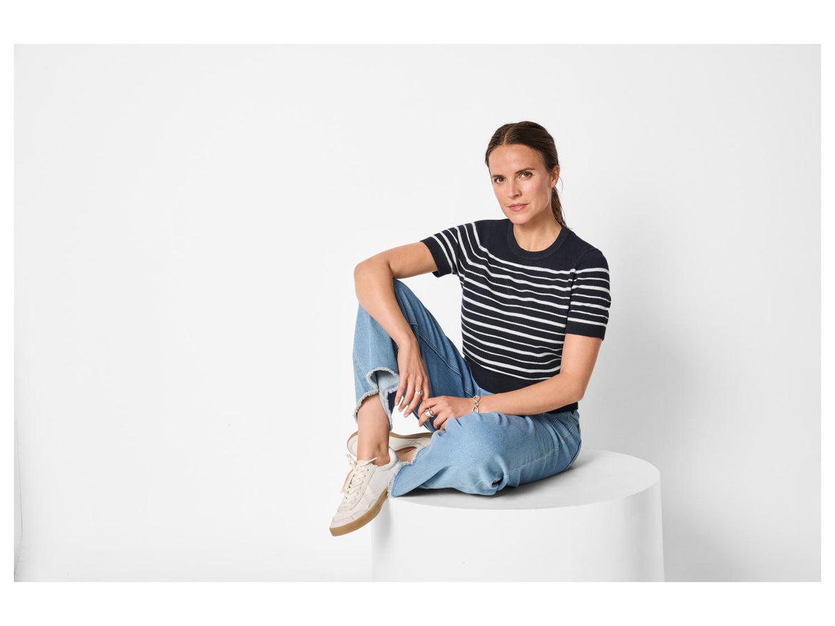 T-shirt en maille femme