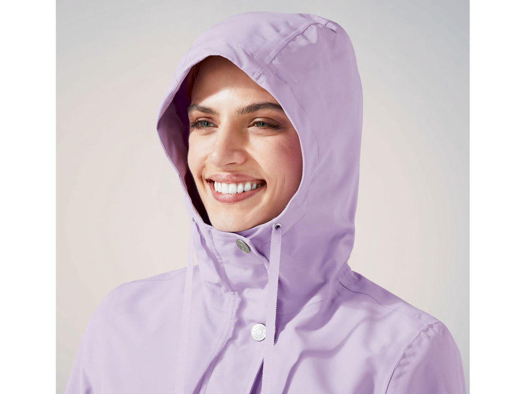 Trench avec capuche femme