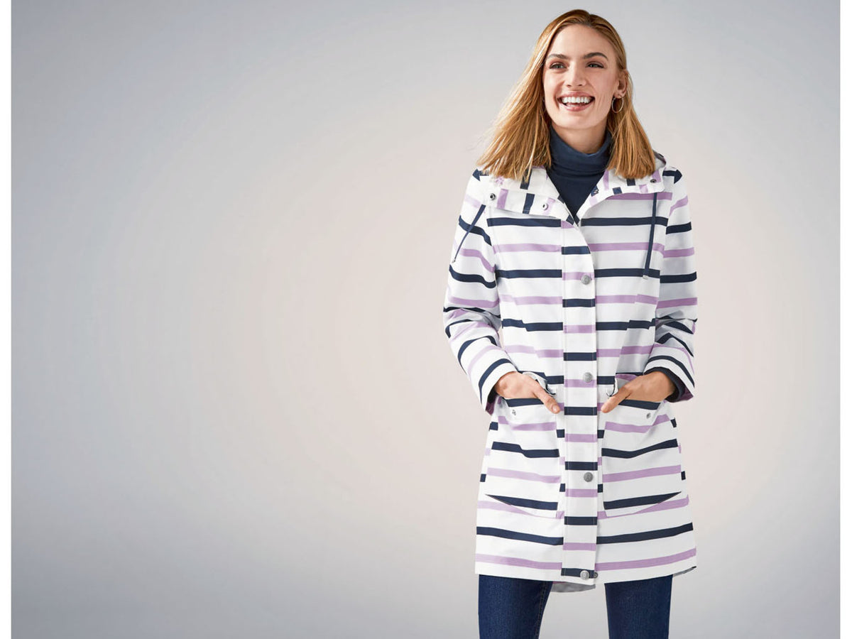 Trench avec capuche femme
