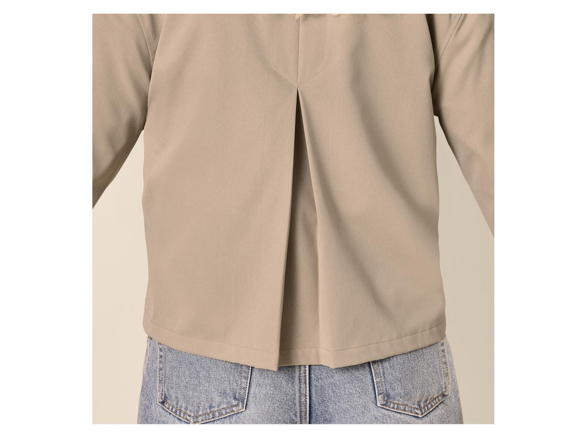 Trench court femme