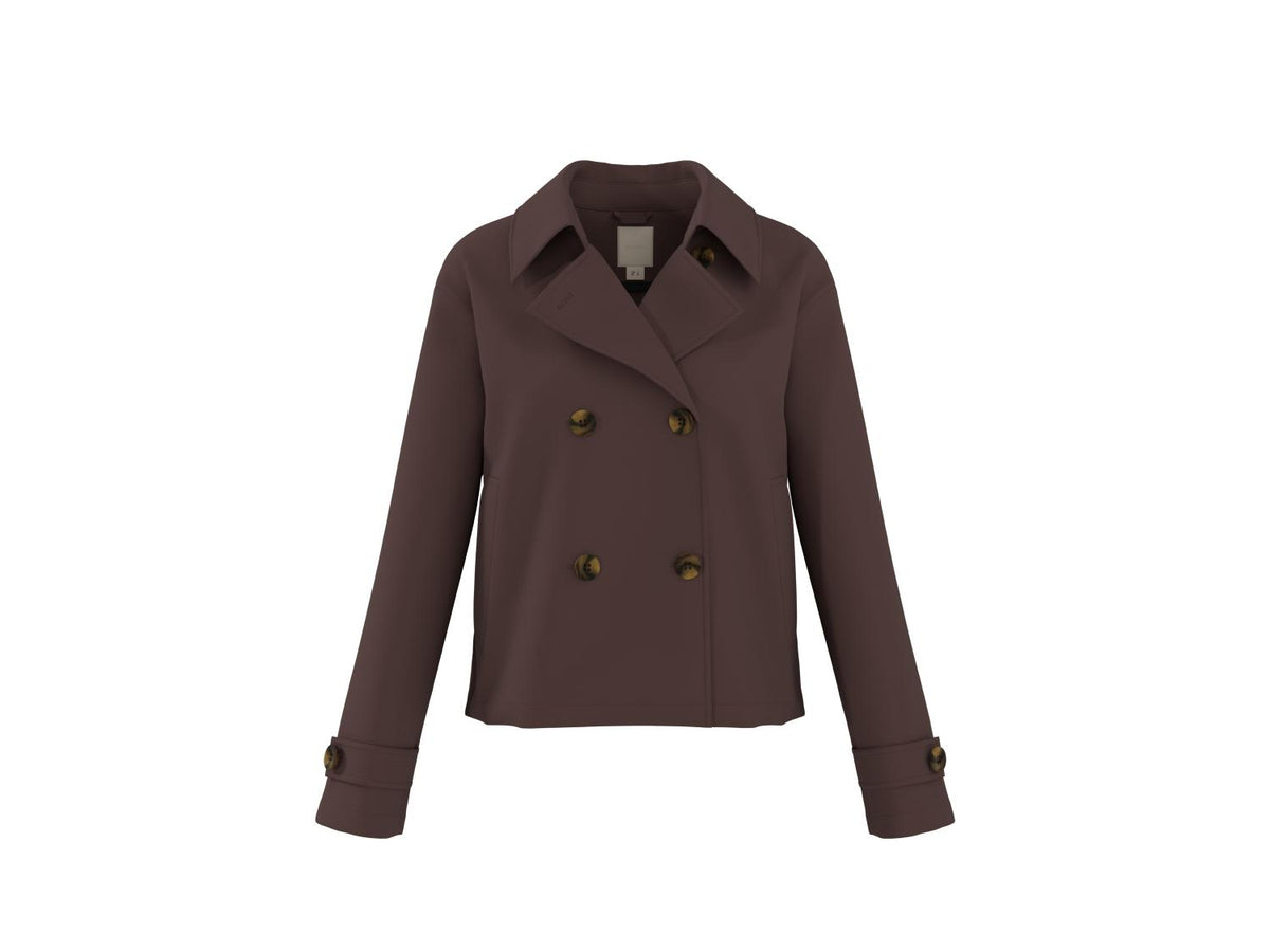 Trench court femme