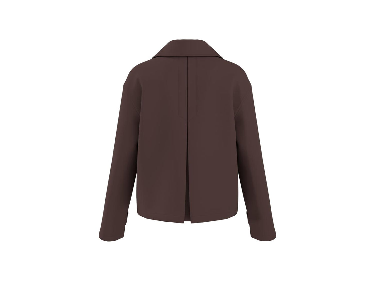Trench court femme