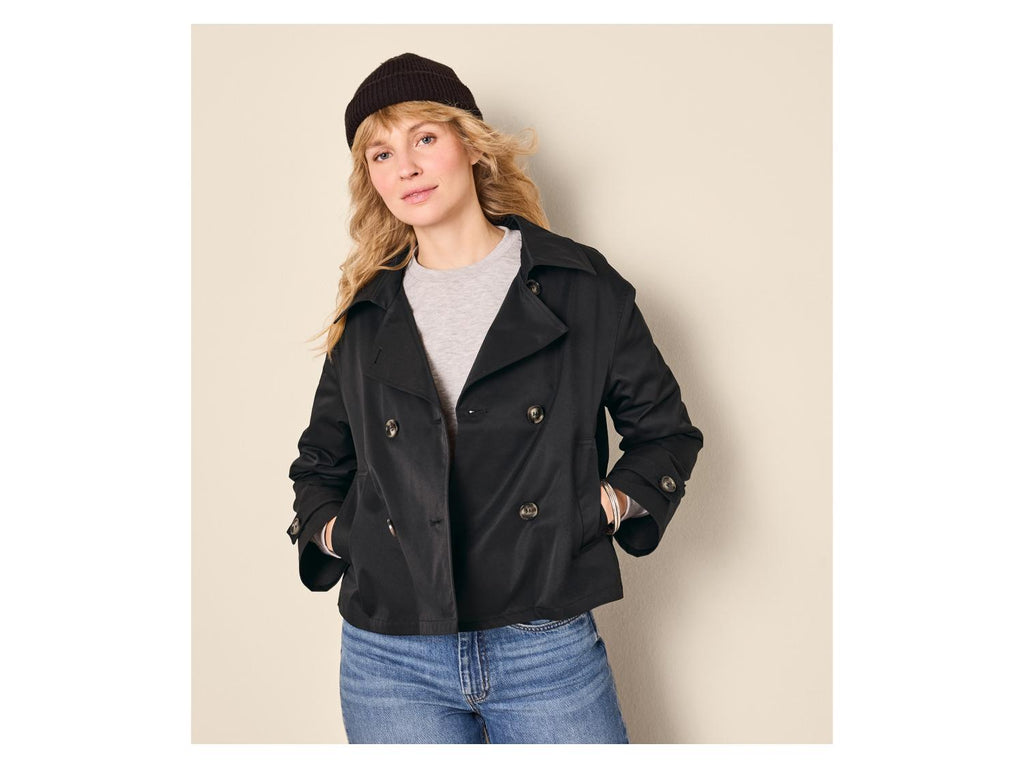 Trench court femme
