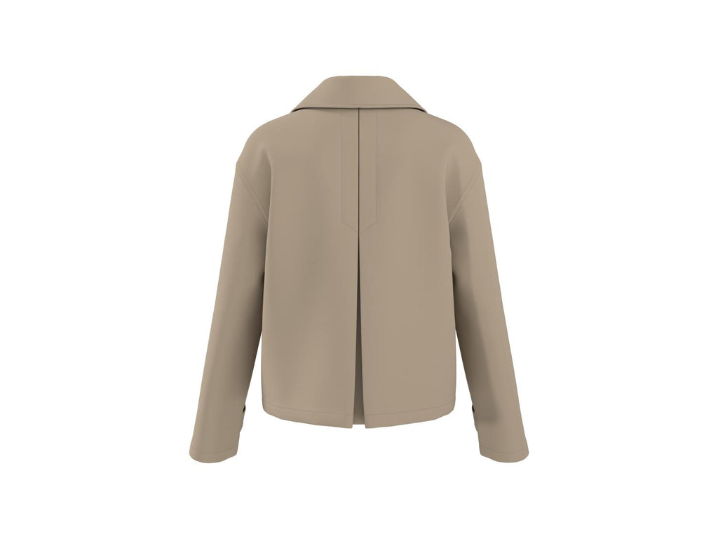 Trench court femme