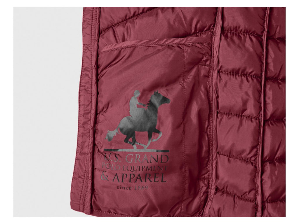 U.S. Grand Polo Gilet matelassé premium pour femme