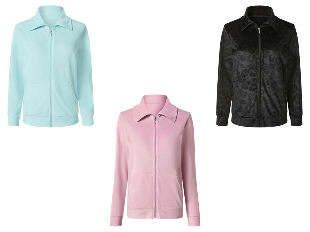 Veste détente en velours femme