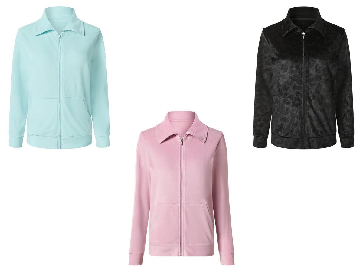 Veste détente en velours femme