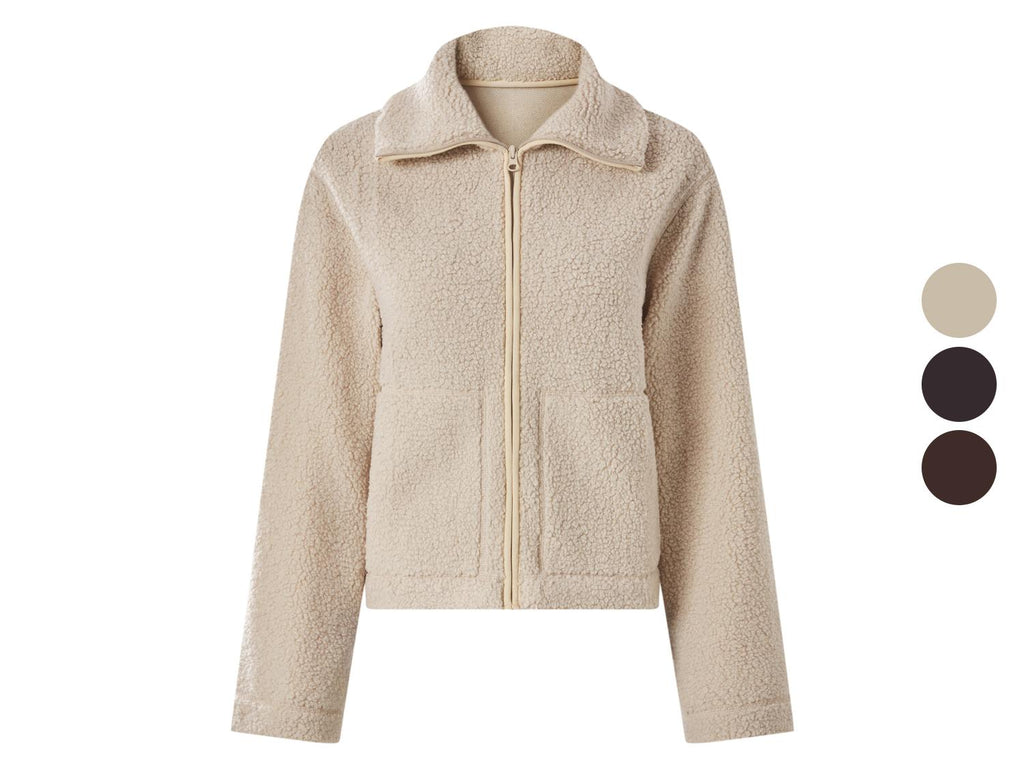 Veste en polaire teddy femme