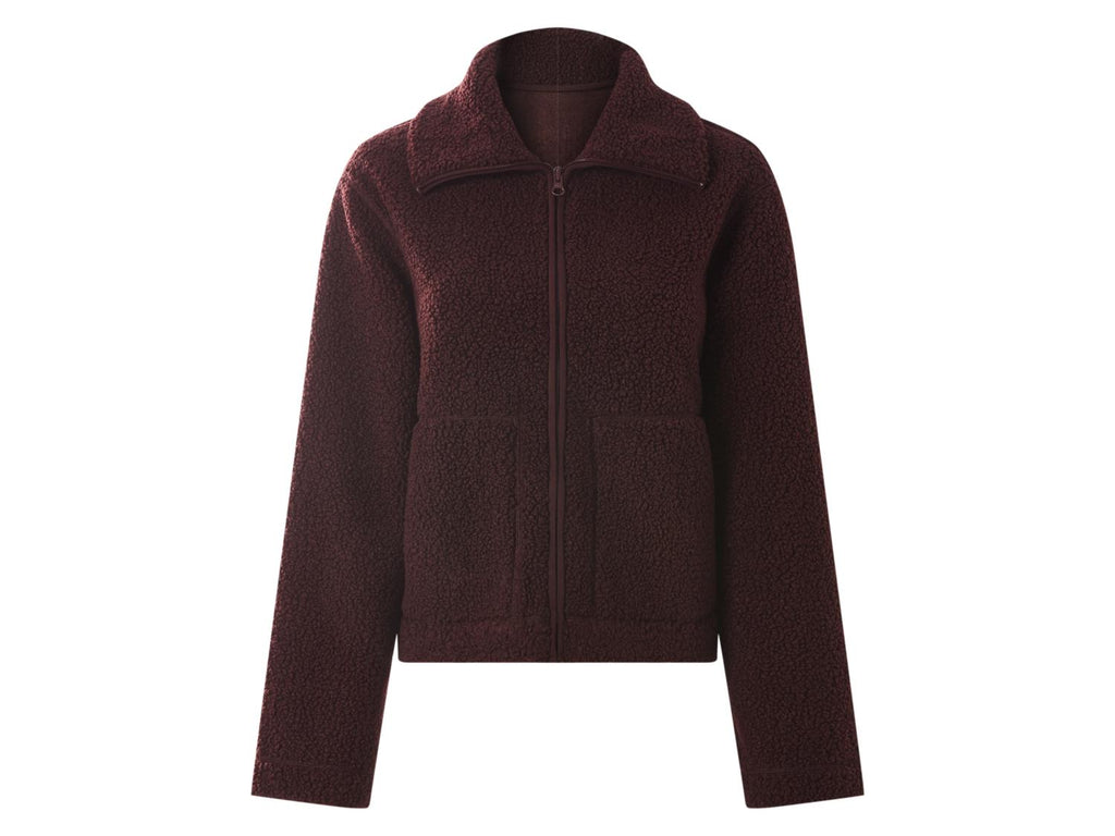 Veste en polaire teddy femme