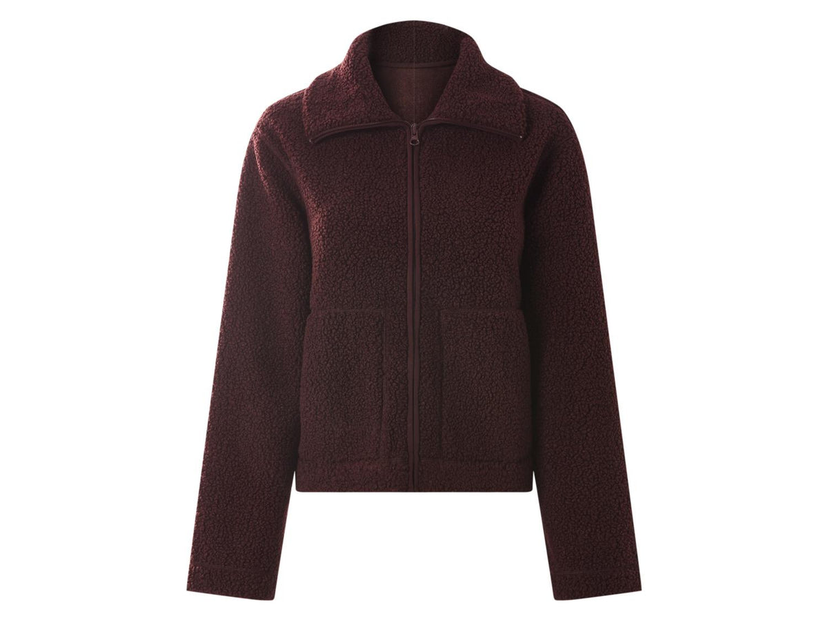 Veste en polaire teddy femme