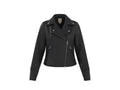Veste motard ou Blouson en similicuir femme