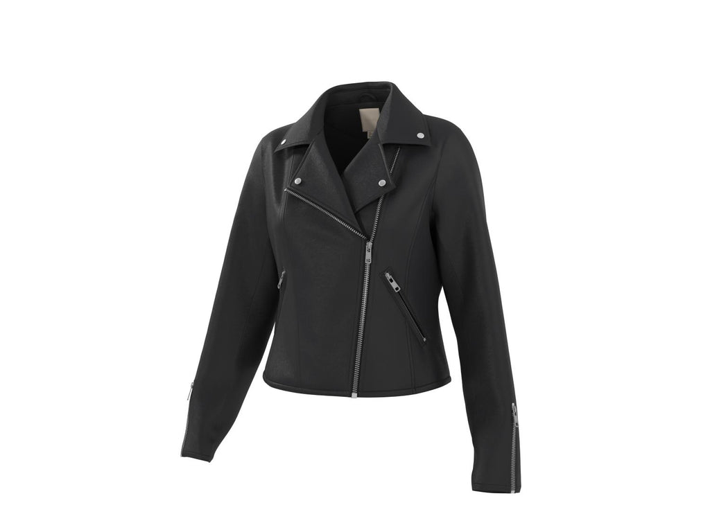 Veste motard ou Blouson en similicuir femme