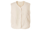 Veste sans manches moumoute femme