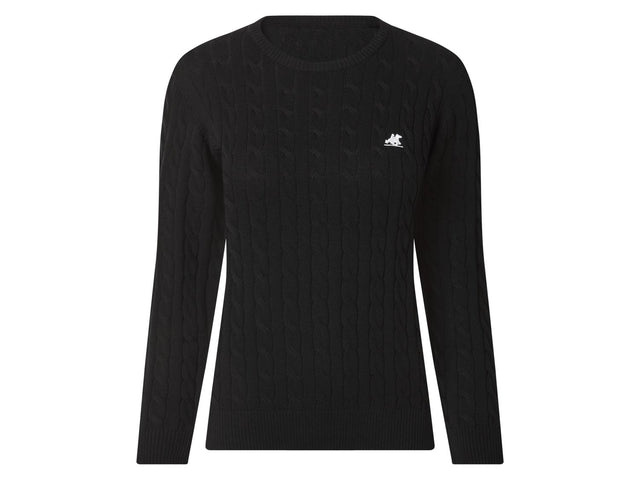 x U.S. Grand Polo Pull en tricot pour femme