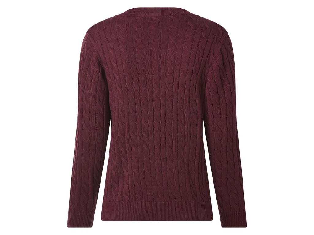 x U.S. Grand Polo Pull en tricot pour femme