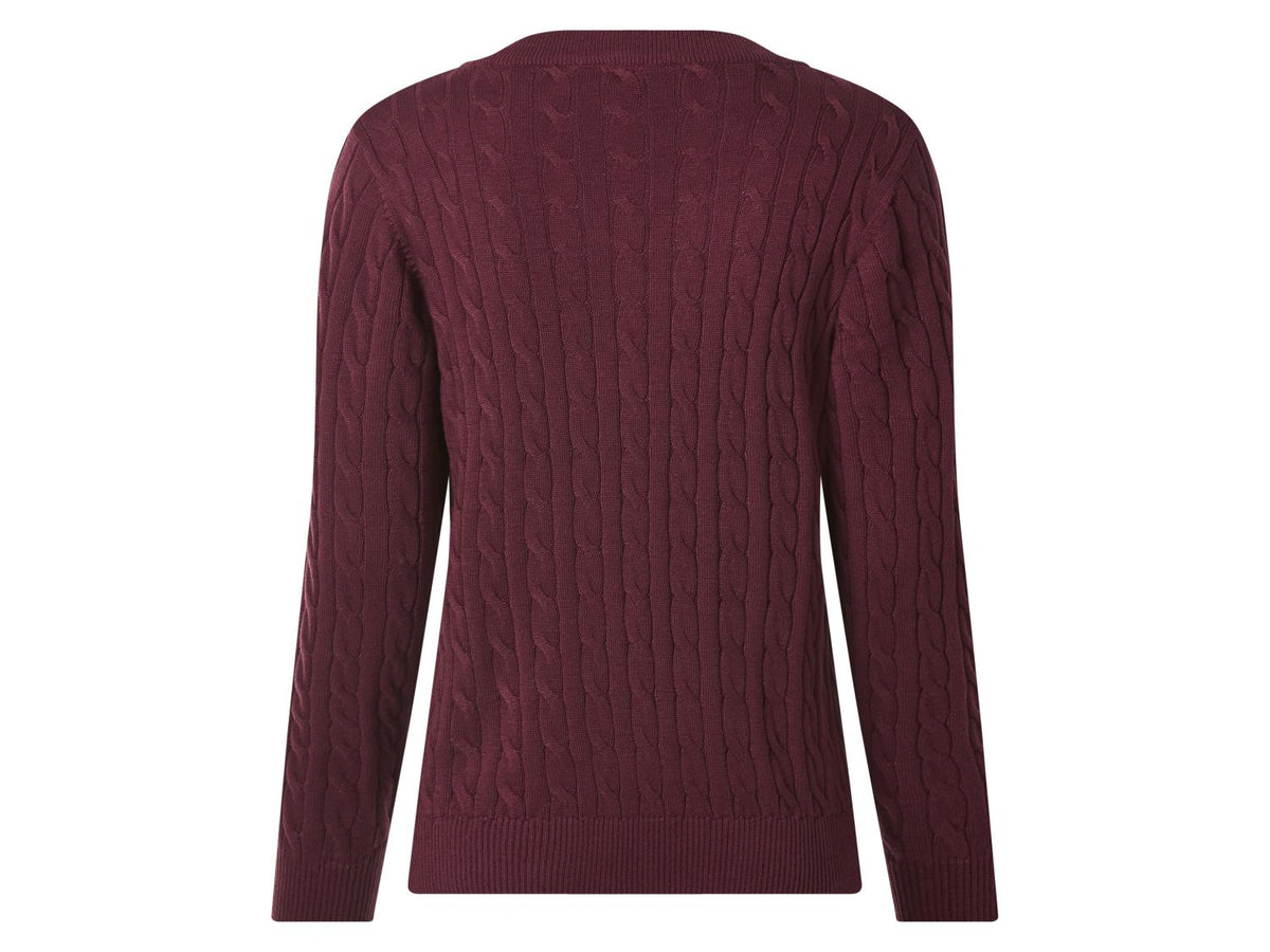 x U.S. Grand Polo Pull en tricot pour femme