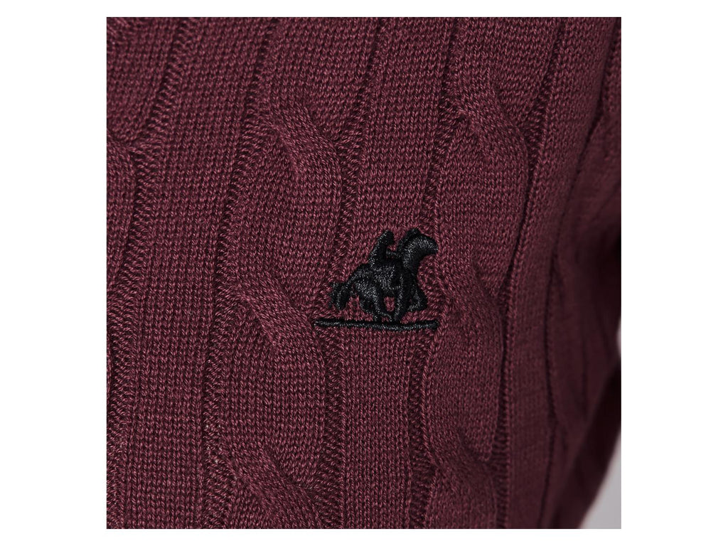 x U.S. Grand Polo Pull en tricot pour femme