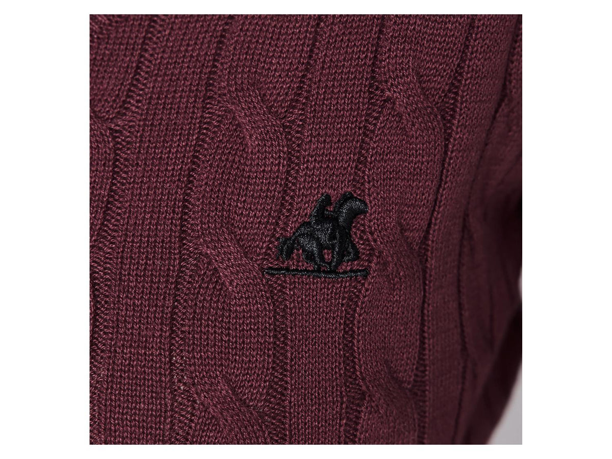 x U.S. Grand Polo Pull en tricot pour femme