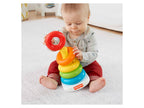 Hochets Rumba / Pyramide d'anneaux colorés / Premiers blocs de construction pour bébés