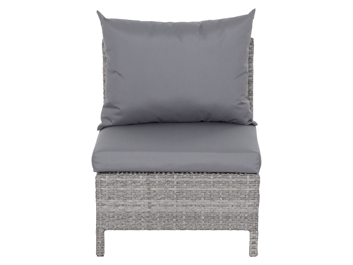 Ensemble de jardin Vigo Lounge, 4 pièces, gris